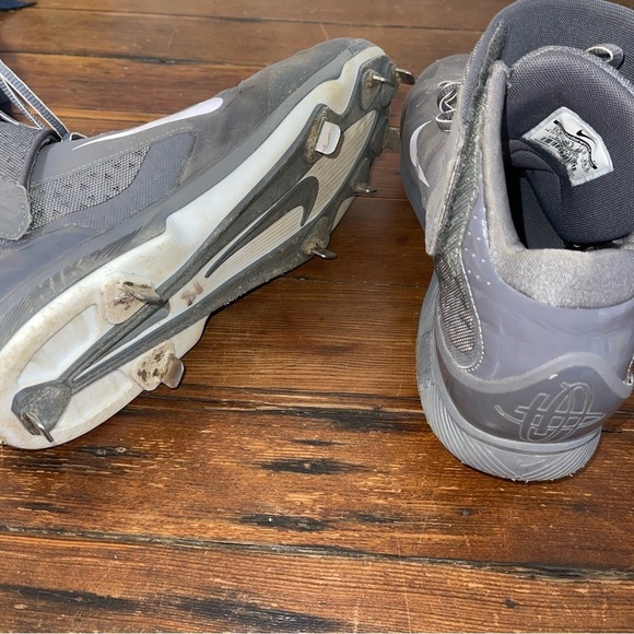 Nike air baseball Charcoal High-Top Cleats main image 4